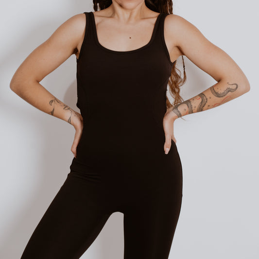 Jumpsuit Deportivo  BLACK